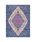 Anji Mountain 36" x 48" Porto Blue & Red 1/4" Rug'd Chair Mat ®