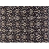 Anji Mountain 36 in. X 48 in. Alhambra Black & Gray 1/2 in. Rug ft. d Chair Mat 
