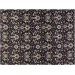 Anji Mountain 36 in. X 48 in. Alhambra Black & Gray 1/2 in. Rug ft. d Chair Mat 