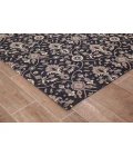 36" x 48" Alhambra Black & Gray 1/2" Rug'd Chair Mat 