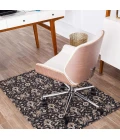 Anji Mountain 36" x 48" Alhambra Black & Gray 1/4" Rug'd Chair Mat ®