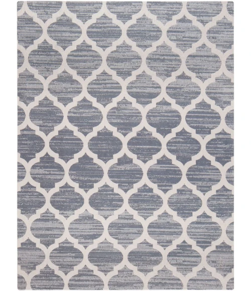 36" x 48" Mitte Gray & Beige 1/2" Rug'd Chair Mat 
