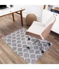 Anji Mountain 40" x 54" Mitte Gray & Beige 1/4" Rug'd Chair Mat ®