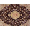 Anji Mountain 36 in. X 48 in. Altamira Brown, Orange & Black 1/2 in. Rug ft. d Chair Mat 