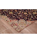 36" x 48" Altamira Brown, Orange & Black 1/2" Rug'd Chair Mat 