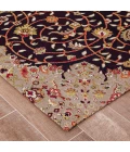 Anji Mountain 36" x 48" Altamira Brown, Orange & Black 1/4" Rug'd Chair Mat ®