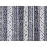 Anji Mountain 36 in. X 48 in. Alesund Beige & Gray 1/2 in. Rug ft. d Chair Mat 