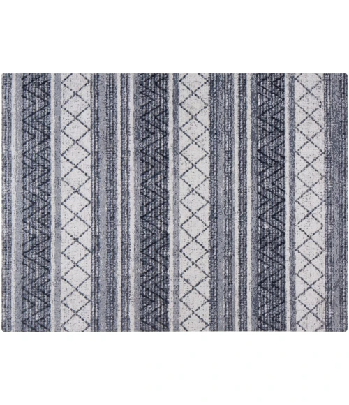 36" x 48" Alesund Beige & Gray 1/2" Rug'd Chair Mat 