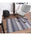 Anji Mountain 40" x 54" Alesund Beige & Gray 1/4" Rug'd Chair Mat ®