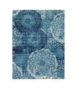 Anji Mountain Anji Mountain 40" x 54" Maldives Blue & Ivory Rug
