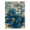 Anji Mountain Anji Mountain 40" x 54" Bilbao Blue & Orange Rug
