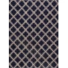 Anji Mountain 36 in. X 48 in. Aberdeen Navy Blue & Tan 1/2 in. Rug ft. d Chair Mat 