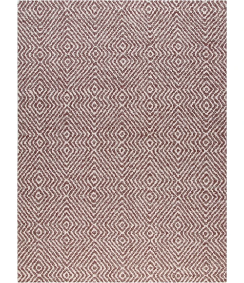 36" x 48" Luxor Brown & Ivory 1/2" Rug'd Chair Mat 