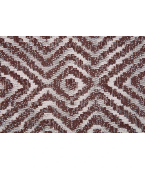 36" x 48" Luxor Brown & Ivory 1/2" Rug'd Chair Mat 