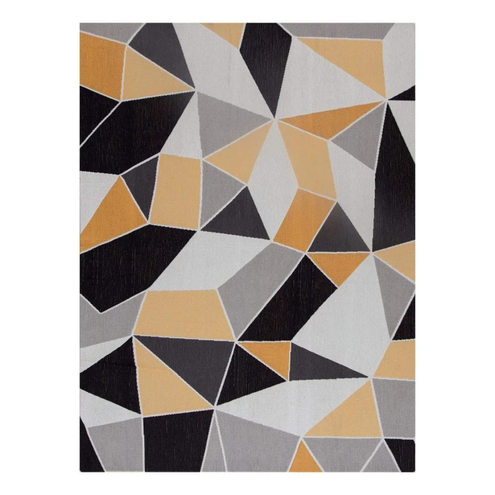 Anji Mountain 36" x 48" Figueres Yellow & Gray 1/4" Rug'd Chair Mat ®