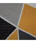 Anji Mountain 36" x 48" Figueres Yellow & Gray 1/4" Rug'd Chair Mat ®