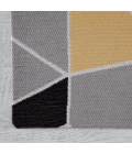 Anji Mountain 36" x 48" Figueres Yellow & Gray 1/4" Rug'd Chair Mat ®