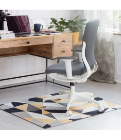 Anji Mountain Anji Mountain 36" x 48" Figueres Gray Diamond Abstract Rug