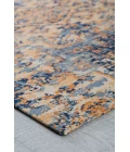 36" x 48" Onondaga Blue & Orange 1/2" Rug'd Chair Mat 
