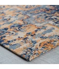 Anji Mountain 40" x 54" Onondaga Blue & Orange 1/2" Rug'd Chair Mat ®