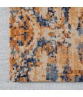 Anji Mountain 40" x 54" Onondaga Blue & Orange 1/2" Rug'd Chair Mat ®