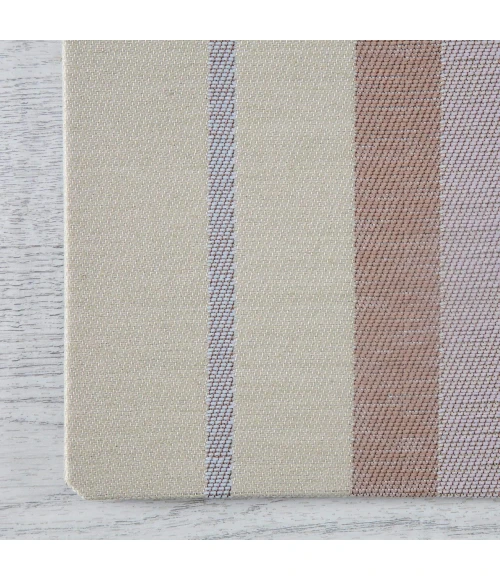 Anji Mountain 36" x 48" Avalon Blue & Brown 1/4" Rug'd Chair Mat ®