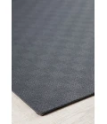 36" x 48" Beluga Gray Patterned 1/2" Rug'd Chair Mat 