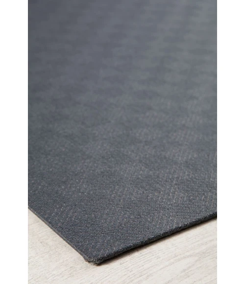 36" x 48" Beluga Gray Patterned 1/2" Rug'd Chair Mat 