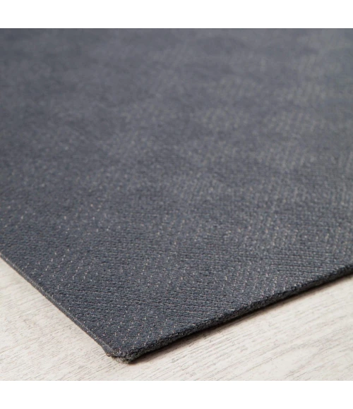 Anji Mountain 36" x 48" Beluga Gray Patterned 1/4" Rug'd Chair Mat ®