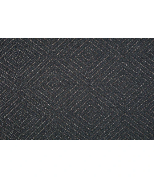 36" x 48" Beluga Gray Patterned 1/2" Rug'd Chair Mat 