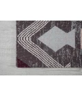 36" x 48" Sardinia Ivory & Multi 1/2" Rug'd Chair Mat 