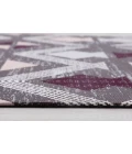 36" x 48" Sardinia Ivory & Multi 1/2" Rug'd Chair Mat 