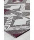36" x 48" Sardinia Ivory & Multi 1/2" Rug'd Chair Mat 