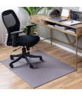 Anji Mountain 36" x 48" Tezca Brown & Gray 1/4" Rug'd Chair Mat ®