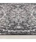 36" x 48" La Cienega Black & White 1/4" Rug'd Chair Mat 