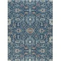 40" x 54" Alta Blue & Ivory 1/2" Rug'd Chair Mat 