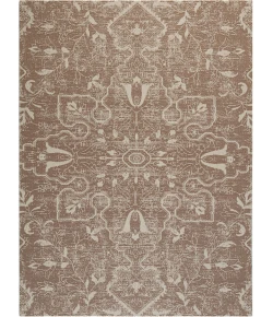 Anji Mountain 36 in. X 48 in. Tamanrasset Brown & Ivory 1/2 in. Rug ft. d Chair Mat 