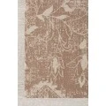36" x 48" Tamanrasset Brown & Ivory 1/4" Rug'd Chair Mat 