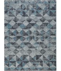40" x 54" Tromso Blue & Gray 1/2" Rug'd Chair Mat 