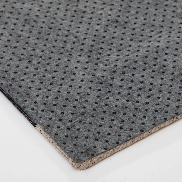 40" x 54" Riverstone Brown & Beige 1/4" Rug'd Chair Mat 