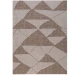 Anji Mountain 36 in. X 48 in. Peaks Brown & Beige 1/4 in. Rug ft. d Chair Mat 