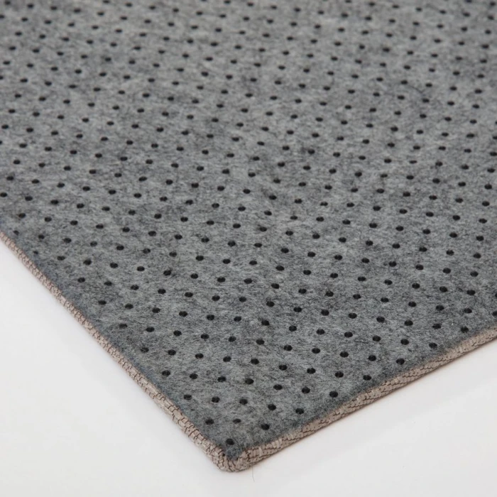40" x 54" Peaks Brown & Beige 1/2" Rug'd Chair Mat 