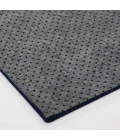 36" x 48" Mercury Blue & Gray 1/4" Rug'd Chair Mat 