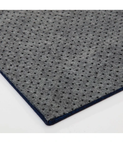 36" x 48" Mercury Blue & Gray 1/4" Rug'd Chair Mat 