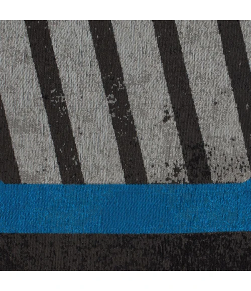 36" x 48" Prizm Blue LED Gaming Rug'd Chair Mat 