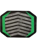 36" x 48" Prizm Green LED Gaming Rug'd Chair Mat 
