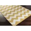 Surya York AWHD1043 Bright Yellow Cream Area Rug 9 ft. X 12 ft. Rectangle