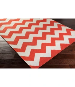 Surya York AWHD1038 Coral White Area Rug 8 ft. X 10 ft. Rectangle