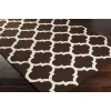 Surya Pollack AWAH2029 Dark Brown Cream Area Rug 9 ft. X 13 ft. Rectangle