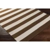 Surya City Park AWCP3063 Dark Brown Beige Area Rug 2 ft. 6 in. X 12 ft. Runner